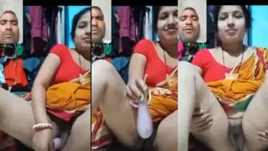 Bhabhi enjoys a video call sex with her perverted Devar